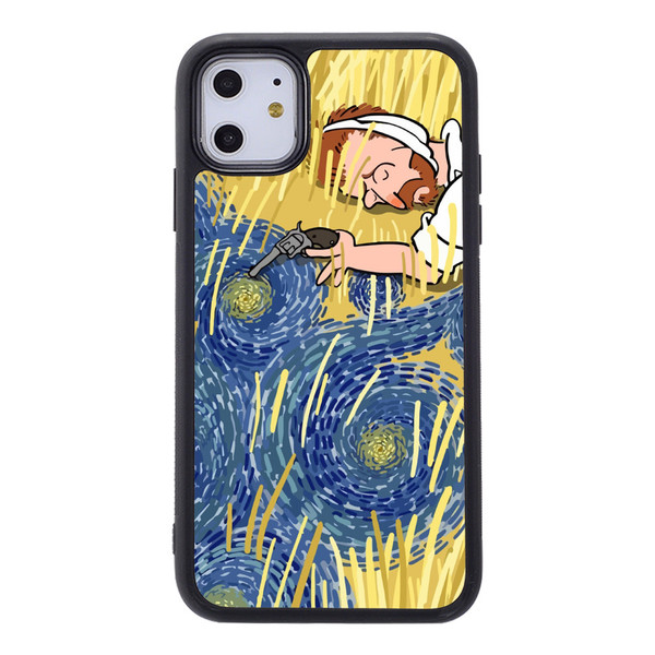 Coque personnalisable style Van Gogh pour iPhone, compatible iPhone 12 et 13