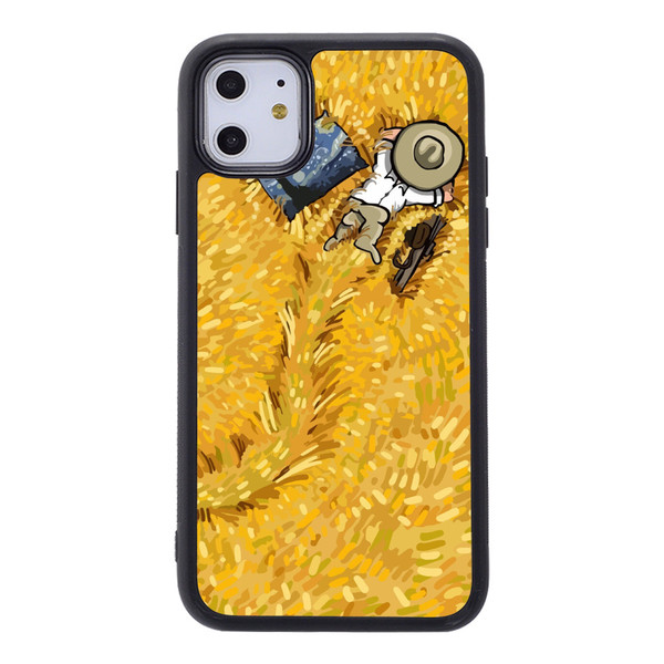 Coque personnalisable style Van Gogh pour iPhone, compatible iPhone 12 et 13