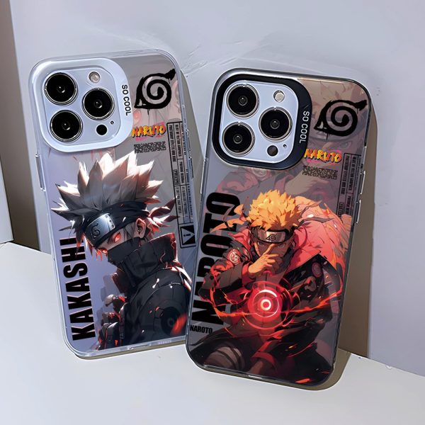 Coque rigide Naruto pour iPhone 15, 16, Pro et Pro Max