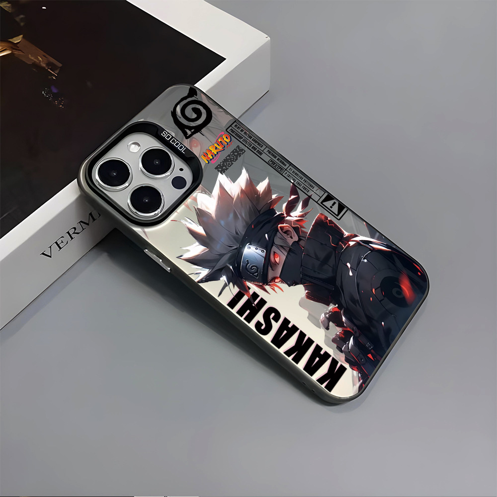 Coque rigide Naruto pour iPhone 15, 16, Pro et Pro Max
