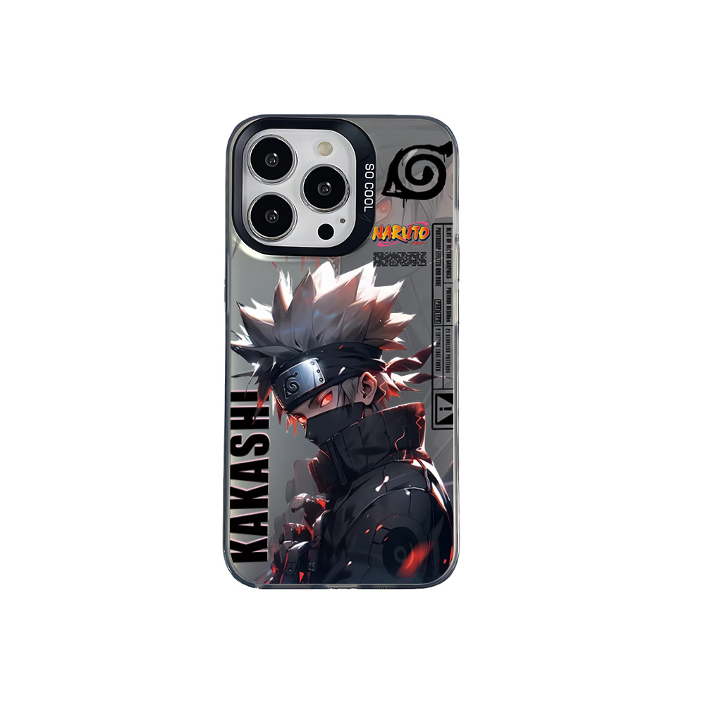 Coque rigide Naruto pour iPhone 15, 16, Pro et Pro Max