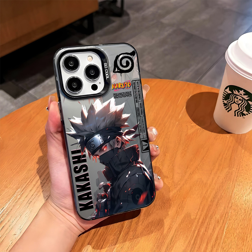 Coque rigide Naruto pour iPhone 15, 16, Pro et Pro Max