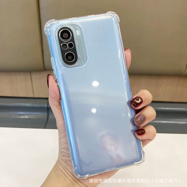 Coque transparente antichoc en TPU pour smartphone Xiaomi Redmi Note 17 Pro Max