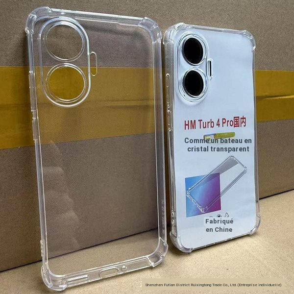Coque transparente antichoc pour smartphones Xiaomi 17T, 17T Pro, Redmi K90