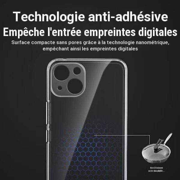 Coque transparente en silicone pour iPhone 13, 13 Pro, 13 Pro Max, 13 mini