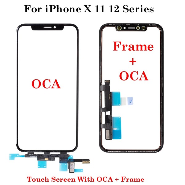 Écran tactile de rechange pour iPhone XR, XS, XS Max, 11, 11 Pro, 11 Pro Max, 12