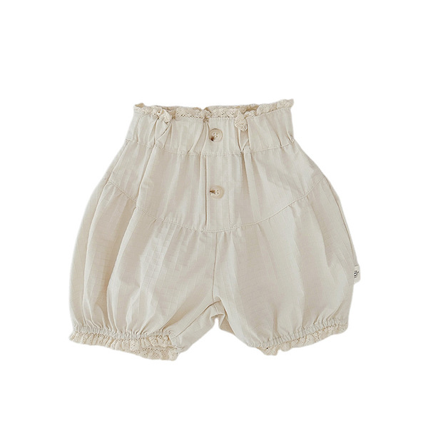 Ensemble été bébé fille débardeur à pois et short dentelle