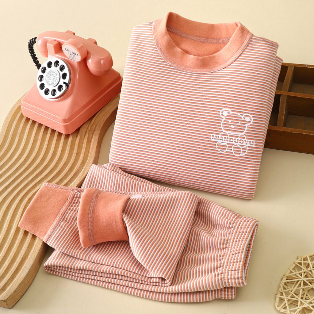 Ensemble thermique enfant manches longues et pantalon chaud