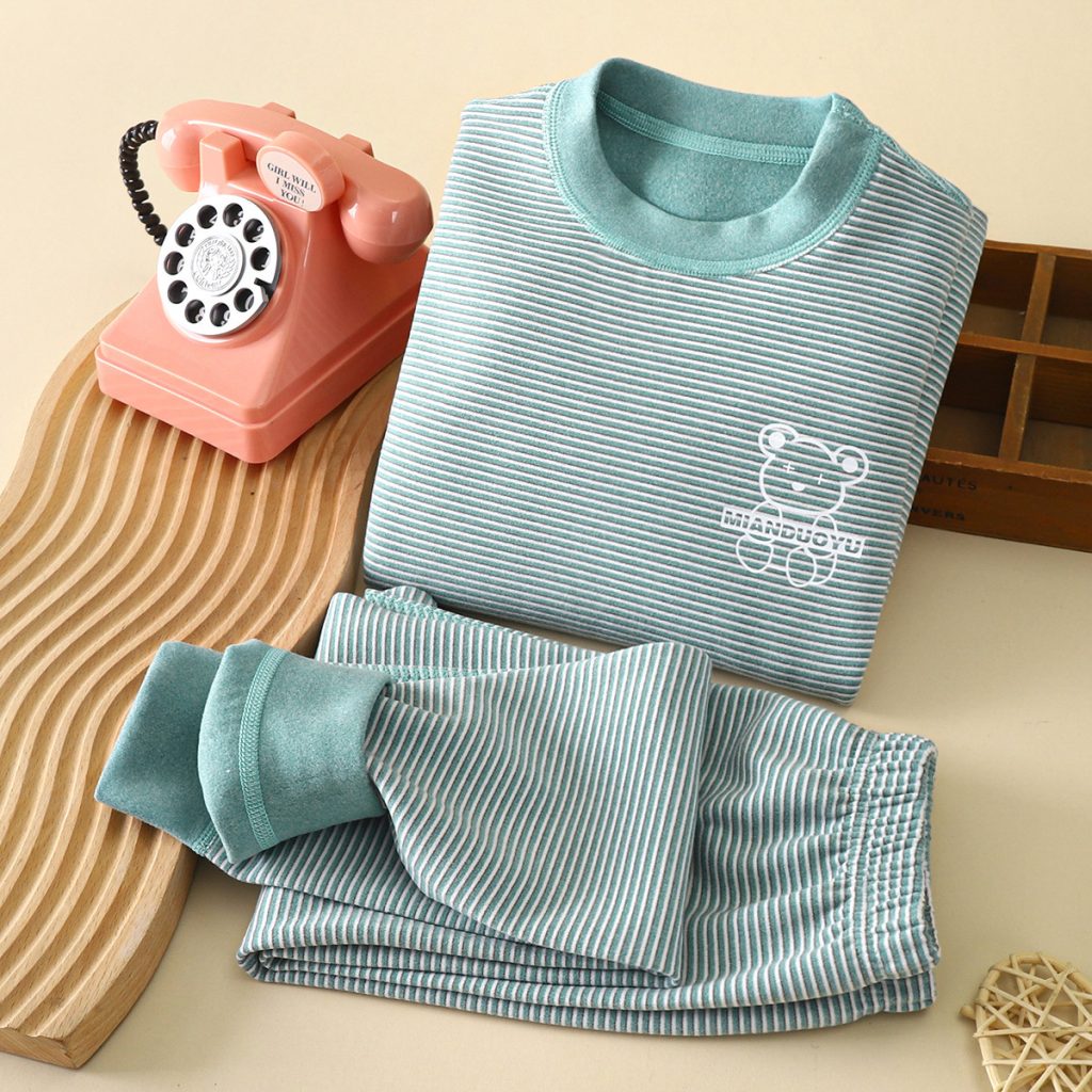 Ensemble thermique enfant manches longues et pantalon chaud