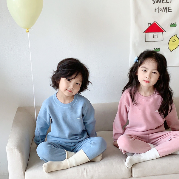 Ensemble thermique polaire pour enfant 3-8 ans, chaud et confortable