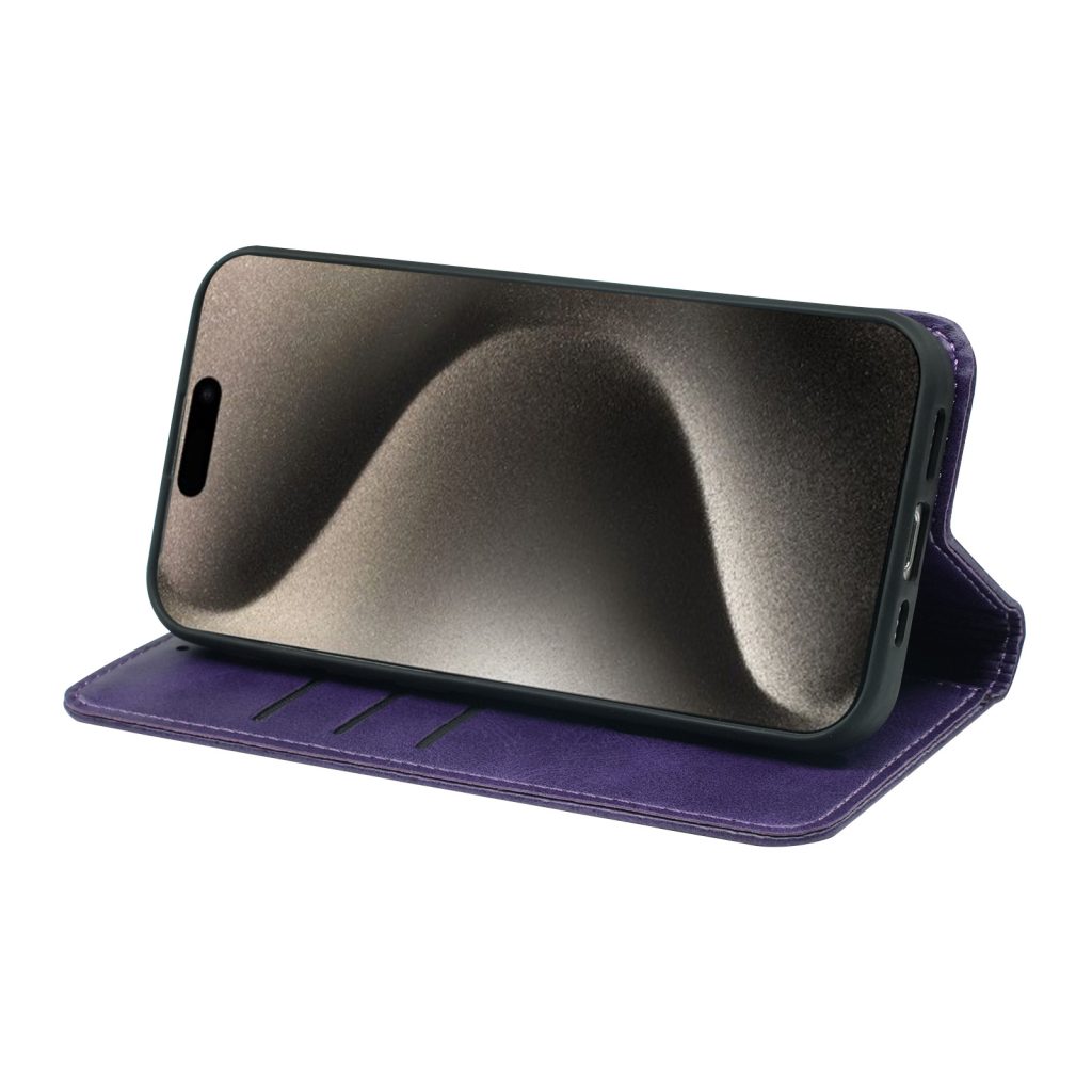 Étui cuir PU à rabat magnétique pour Samsung Galaxy S24 FE à S26 Ultra