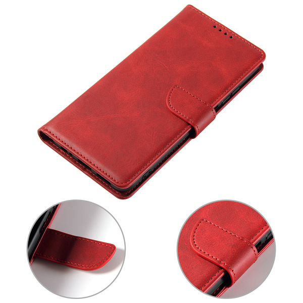 Étui portefeuille similicuir magnétique pour Redmi Note 15 et Note 14