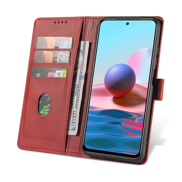 Étui portefeuille similicuir magnétique pour Redmi Note 15 et Note 14