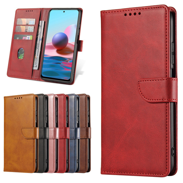 Étui portefeuille similicuir magnétique pour Redmi Note 15 et Note 14
