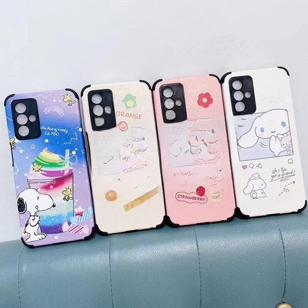 Étui souple en similicuir à motifs animaux pour smartphone