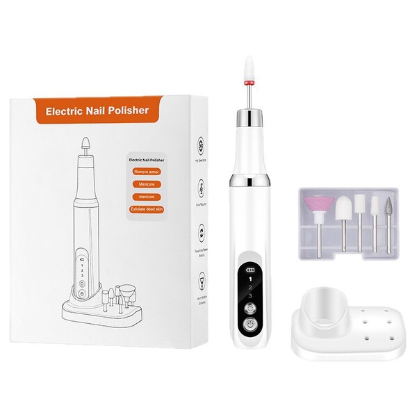 Fraiseuse à ongles électrique portative pour manucure et soin des ongles