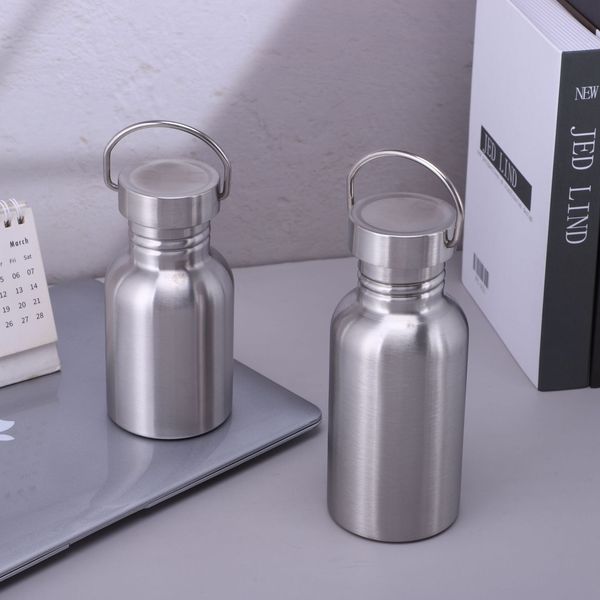 Gourde en acier inoxydable 2000 ml avec filtre et housse en tissu