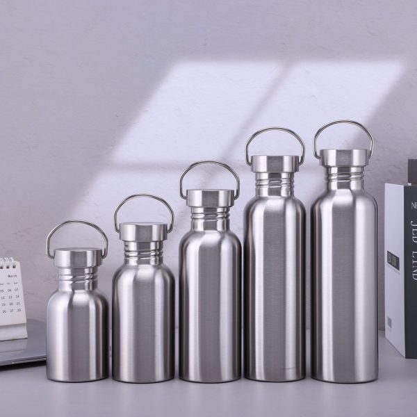 Gourde en acier inoxydable 2000 ml avec filtre et housse en tissu
