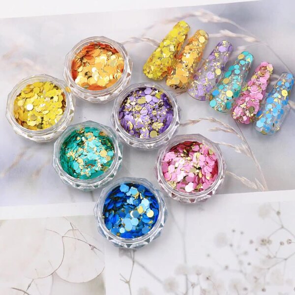 Kit nail art avec stylos à dessin, paillettes et pincettes pour ongles