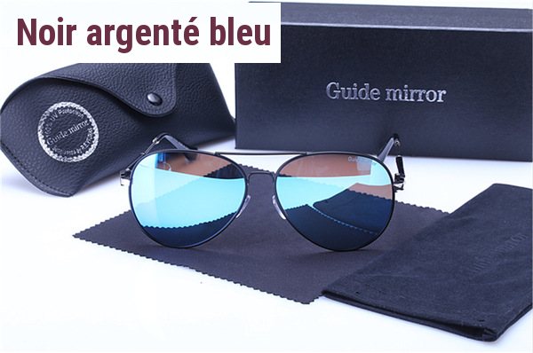 Lunettes de soleil polarisées UV400 pour homme et femme, monture métal rétro