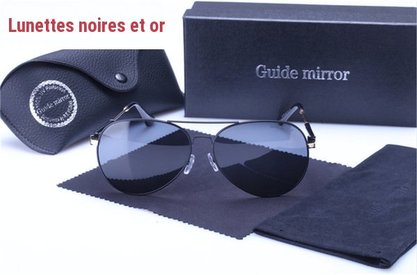 Lunettes de soleil polarisées UV400 pour homme et femme, monture métal rétro