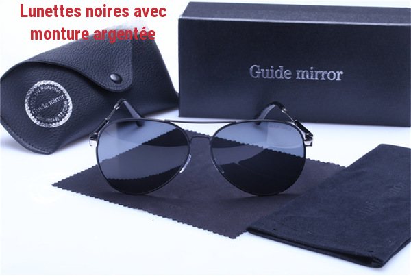 Lunettes de soleil polarisées UV400 pour homme et femme, monture métal rétro