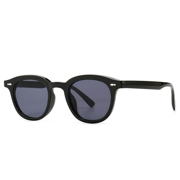 Lunettes de soleil rondes rétro avec protection UV400