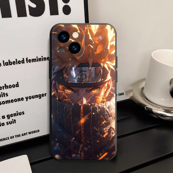 Naruto, pomme, étui de téléphone pour hommes, iphone, japonais et coréen, protection