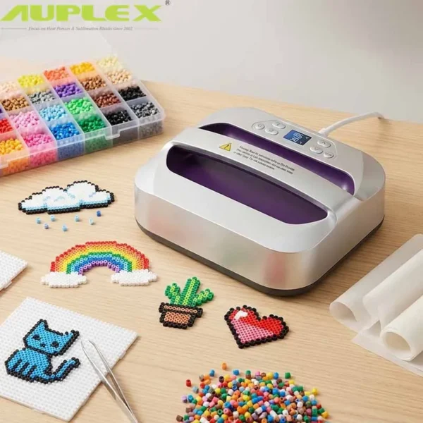 Presse à chaud 25x30 cm pour transfert sur tissu et perles à repasser