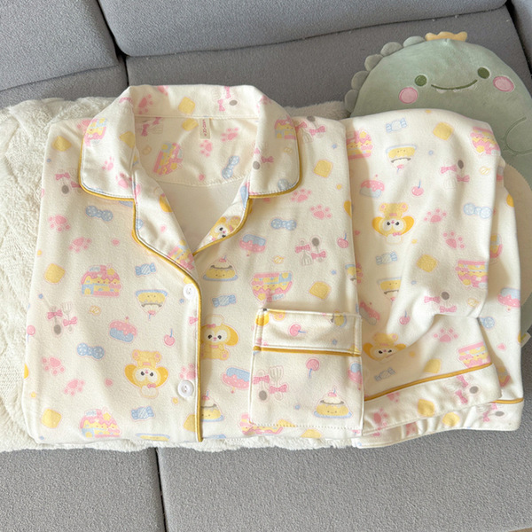 Pyjama Hello Kitty femme en velours corail, automne hiver