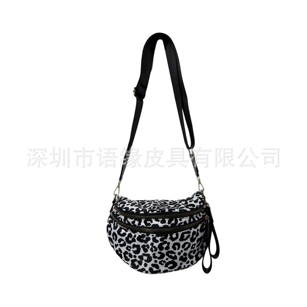 Sac à bandoulière femme en tissu oxford, grand format, style urbain