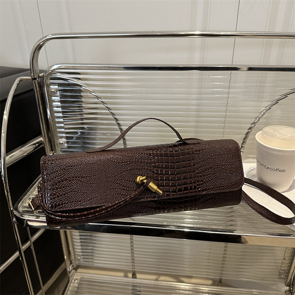 Sac à bandoulière femme petit carré en PU style urbain