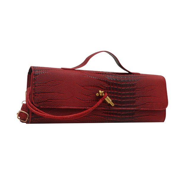 Sac à bandoulière femme petit carré en PU style urbain