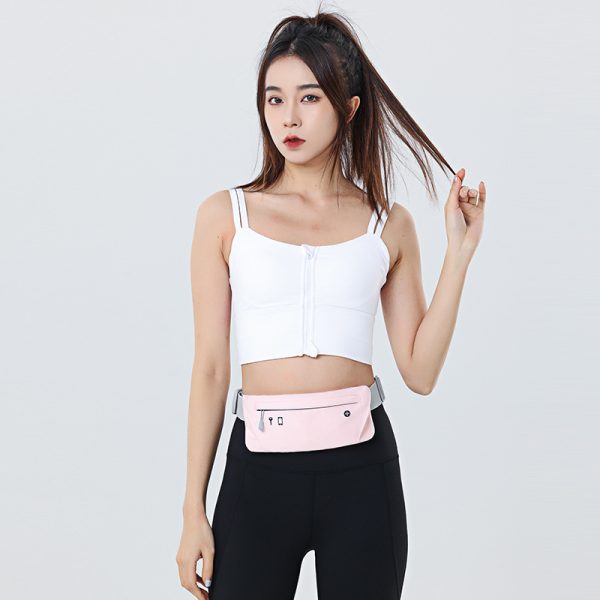 Sac banane de sport poitrine et taille pour téléphone et course