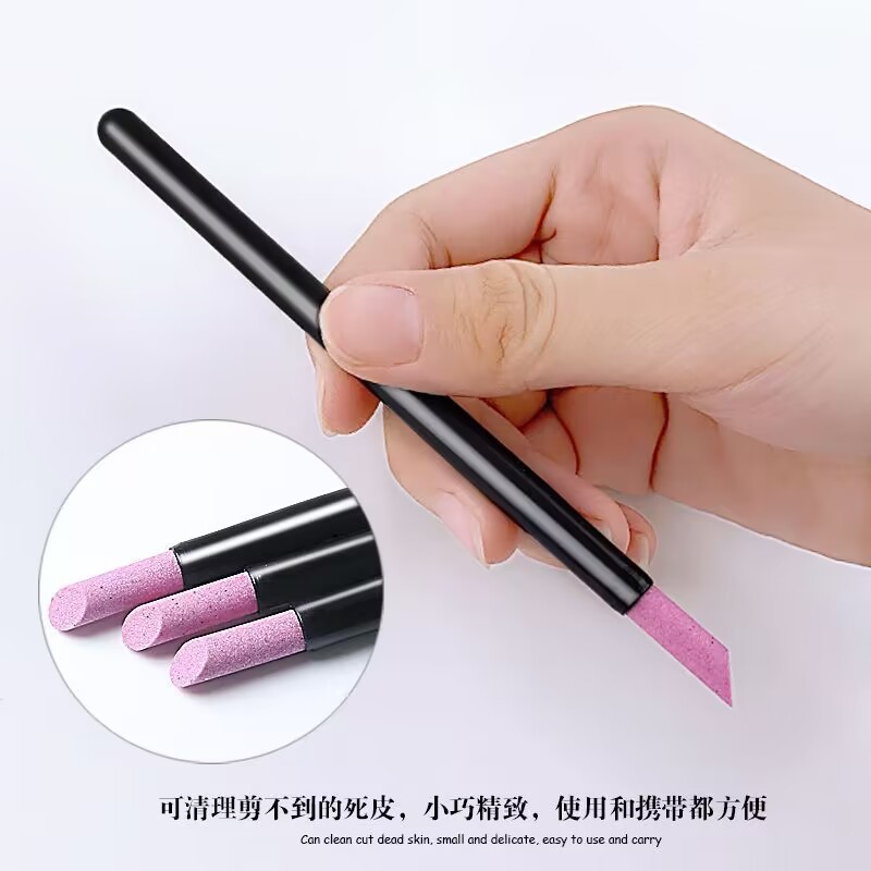 Stylo lime à ongles quartz et céramique pour manucure et finition