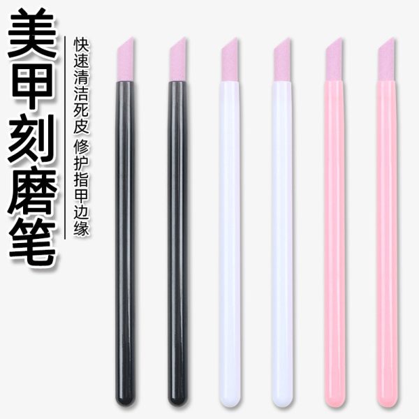 Stylo lime à ongles quartz et céramique pour manucure et finition
