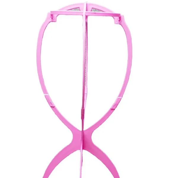 Support pliable pour perruques et chapeaux, rangement accessoires de coiffure
